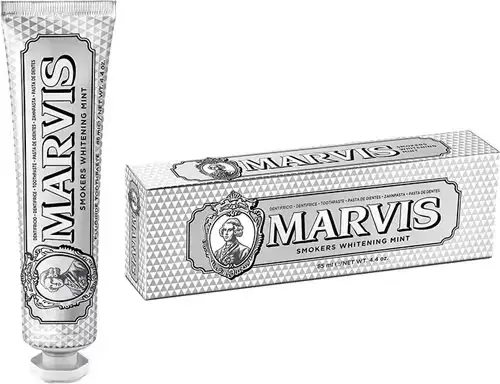 en iyi diş beyazlatan macun - Marvis Smokers Whitening Mint