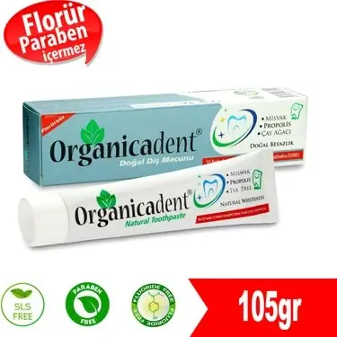 organik diş macunu - Organicadent Doğal Diş Macunu